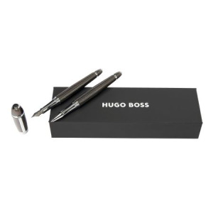 Zestaw upominkowy Hugo Boss pióro wieczne i pióro kulkowe - HSW4452D + HSW4455D Uniwersalny