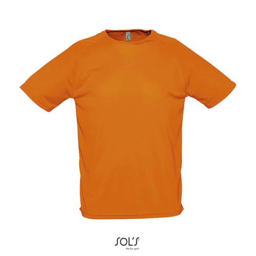 SPORTY Męski T-SHIRT 140g Pomarańczowy S11939-OR-M 