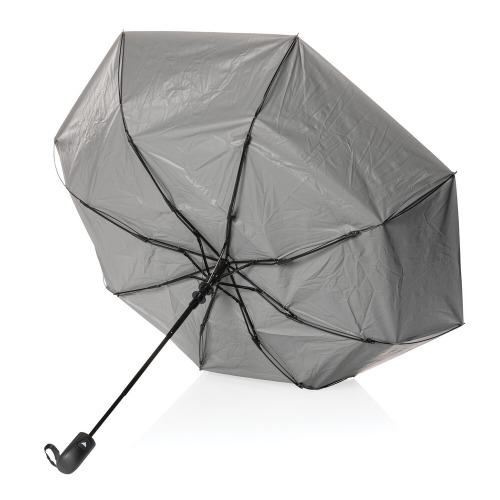 Mały parasol 21" Impact AWARE™ rPET Srebrny P850.552 (9)