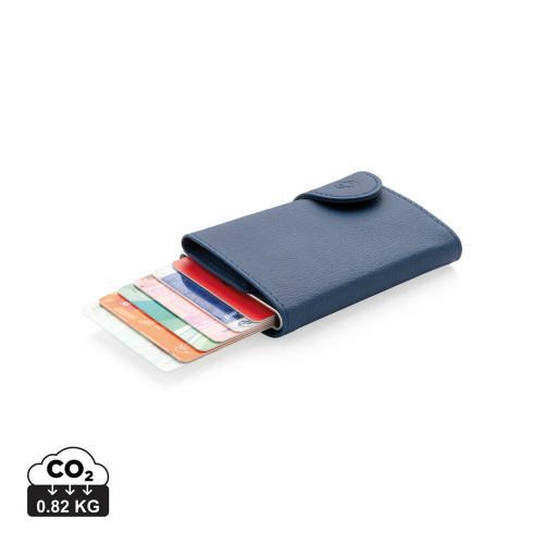 Etui na karty kredytowe i portfel C-Secure, ochrona RFID Niebieski P850.515 (13)