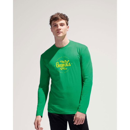 MONARCH Męski T-SHIRT 150g Czerwony S11420-RD-L (3)