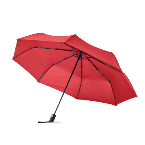 Wiatroodporny parasol 27 cali Czerwony MO6745-05 (1)