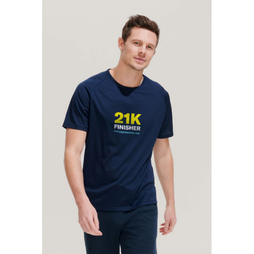 SPORTY Męski T-SHIRT 140g Neonowy róż 2 S11939-NP-XS (3)