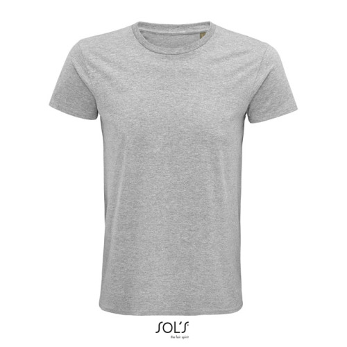 PIONEER MEN T-SHIRT 175g Szary melanż S03565-GM-M 