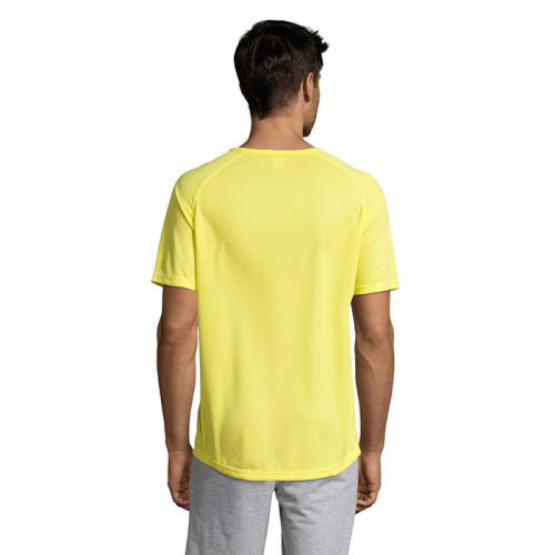 SPORTY Męski T-SHIRT 140g Lemon S11939-LE-XXL (1)