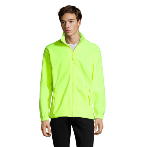 NORTH Męski polar  300g Neon Yellow S55000-NE-S 