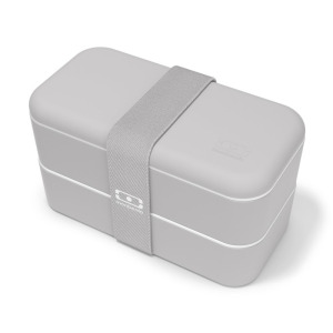 Lunchbox Bento Original MONBENTO, Grey Coton