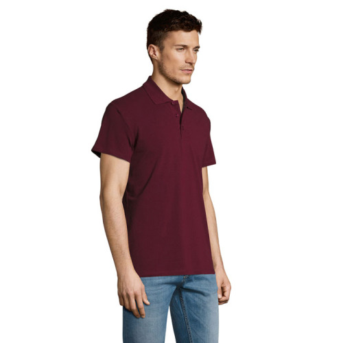 SUMMER II Męskie POLO 170g Burgundy S11342-BG-XXL (2)