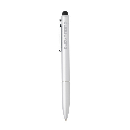 Długopis, touch pen Kymi, aluminium z recyklingu Srebrny P611.232 (4)