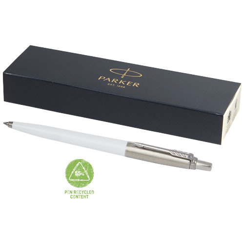 Parker Jotter długopis kulkowy z recyklingu Biały 10782301 