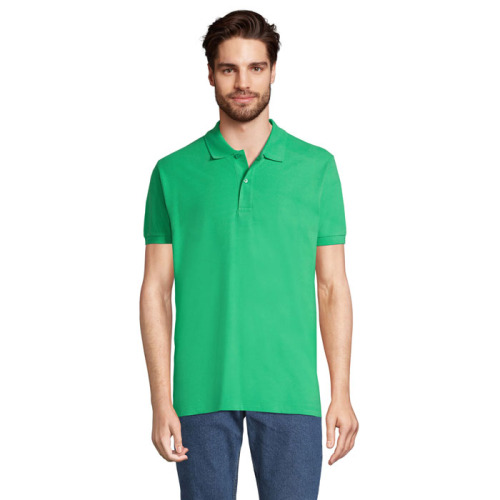 PERFECT Męskie POLO 180g Wiosenna Zieleń S11346-EO-XXL 