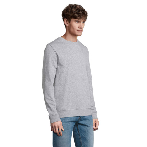 KOMET SWEATER 280g     Grey melange S03574-GY-M (1)