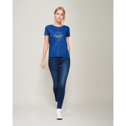 PIONEER WOMEN T-SHIRT 175g French Navy S03579-FN-L (3)