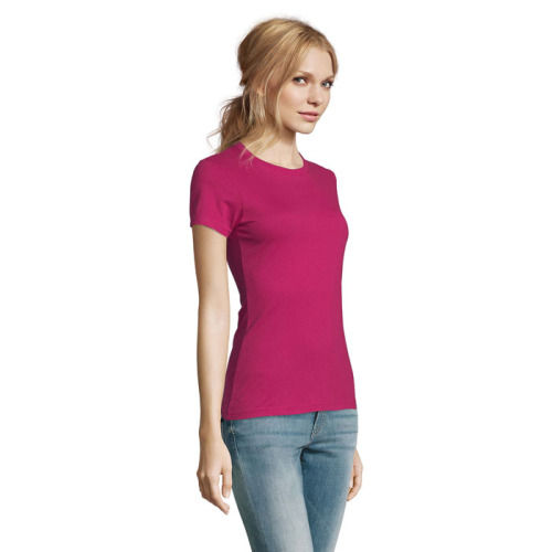 IMPERIAL WOMEN T-SHIRT 190g Fuchsia S11502-FU-L (2)