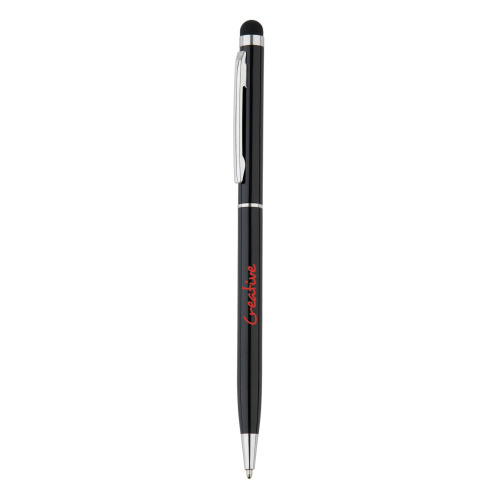 Cienki długopis, touch pen Czarny P610.621 (3)