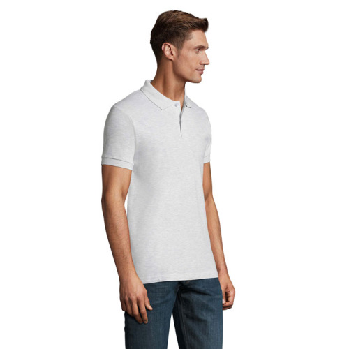 PERFECT Męskie POLO 180g Popiól S11346-AS-3XL (2)