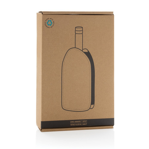 Cooler do wina Vino RPET Granatowy P915.0125 (4)