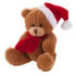 Pluszowy miś świąteczny | Nathan Brown brązowo-czerwony HE261-56 (1) thumbnail