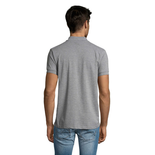 PRIME Męskie polo 200g Grey melange S00571-GY-5XL (1)