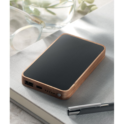 Bezprzew. power bank 4000 mAh Czarny MO2185-03 (5)