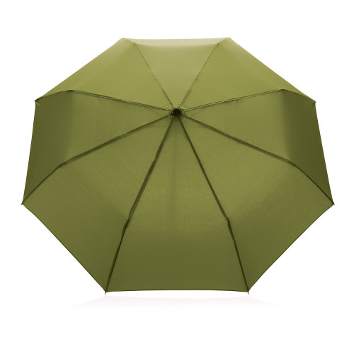 Mały bambusowy parasol 20.5" Impact AWARE™ rPET Zielony P850.577 (1)