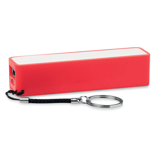 Cienki PowerBank 2200mAh Czerwony MO5001-05 (7)