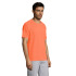 SPORTY Męski T-SHIRT 140g Neonowy pomarańczowy S11939-NO-S (2) thumbnail