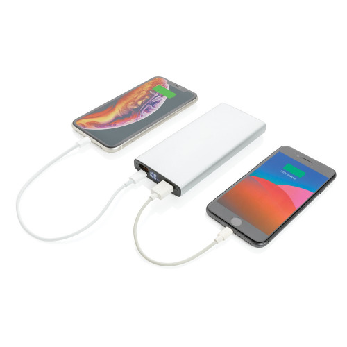 Szybki power bank 10000 mAh Srebrny P322.242 (1)