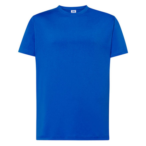 Koszulka męska z okrągłym dekoltem Regular Premium T-Shirt JHK Royal Blue test7_TSRA190KSRB4XL 