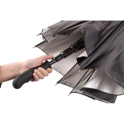 Składany parasol automatyczny czarny V0670-03 (9)