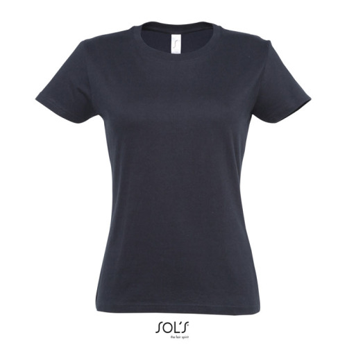 IMPERIAL WOMEN T-SHIRT 190g Granatowy S11502-NY-L 