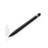 Aluminiowy "wieczny" ołówek z gumką czarny P611.121  thumbnail