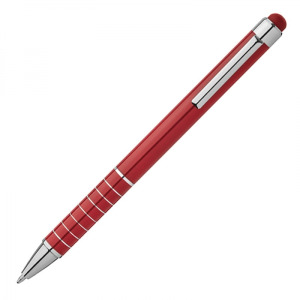 Długopis metalowy touch pen LUEBO Czerwony