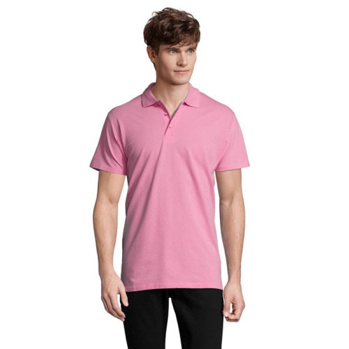 SPRINgII Męskie POLO 210g Orchid Pink S11362-OP-L 