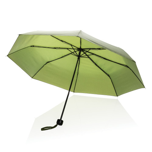 Mały parasol manualny 21" Impact AWARE rPET Zielony P850.587 (3)