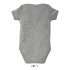 BAMBINO Dziecięce body 180g-WH-XXS Szary Melanż S00583-GM-S (1) thumbnail