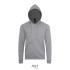 STONE UNI HOODIE 260g Grey melange S01714-GY-XS  thumbnail