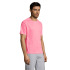 SPORTY Męski T-SHIRT 140g Neonowy róż 2 S11939-NP-M (2) thumbnail