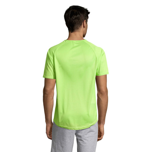 SPORTY Męski T-SHIRT 140g Apple Green S11939-AG-3XL (1)