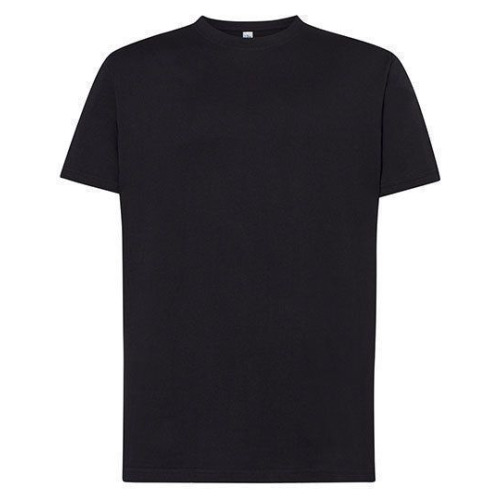 Koszulki męskie z okrągłym dekoltem Regular Premium T-Shirt JHK Black test_TSRA190-XXLBLK 