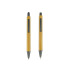 Bambusowy zestaw piśmienniczy, długopis touch pen i ołówek mechaniczny | Wallace drewno V9342-17 (2) thumbnail