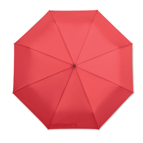 Wiatroodporny parasol 27 cali Czerwony MO6745-05 (3)