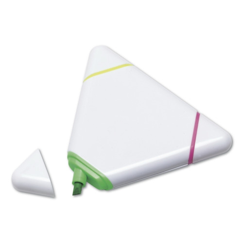 Zakreślacz "trójkąt" biały V1514-02 