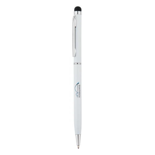 Cienki długopis, touch pen Biały P610.623 (3)