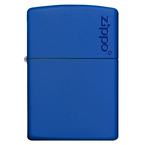 Zapalniczka Zippo Classic z logo Royal Blue Matte ZIP60001205 (1)