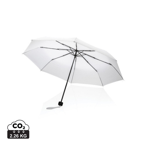 Mały parasol manualny 21" Impact AWARE rPET Biały P850.583 (5)