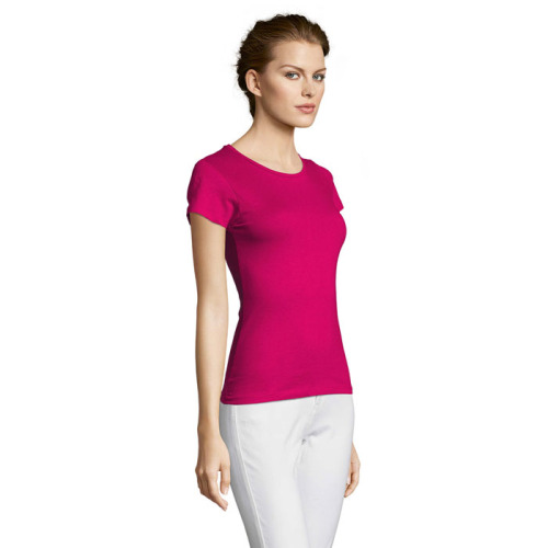 MISS Damski T-SHIRT 150g Fuchsia S11386-FU-M (2)