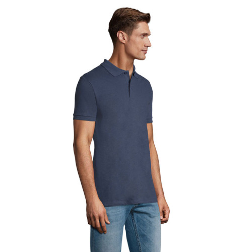 PERFECT Męskie POLO 180g Denim S11346-DM-XXL (2)