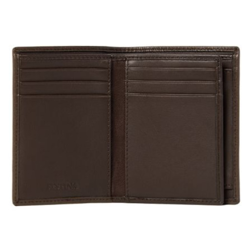 Etui na karty Button Brown Brązowy FLF326Y (2)