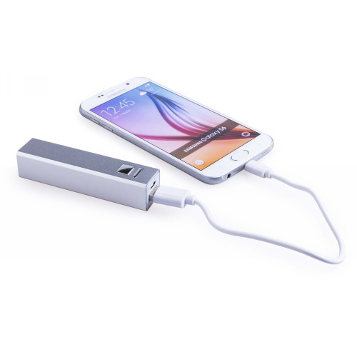 Power bank 2200 mAh srebrny V3336-32 (1)